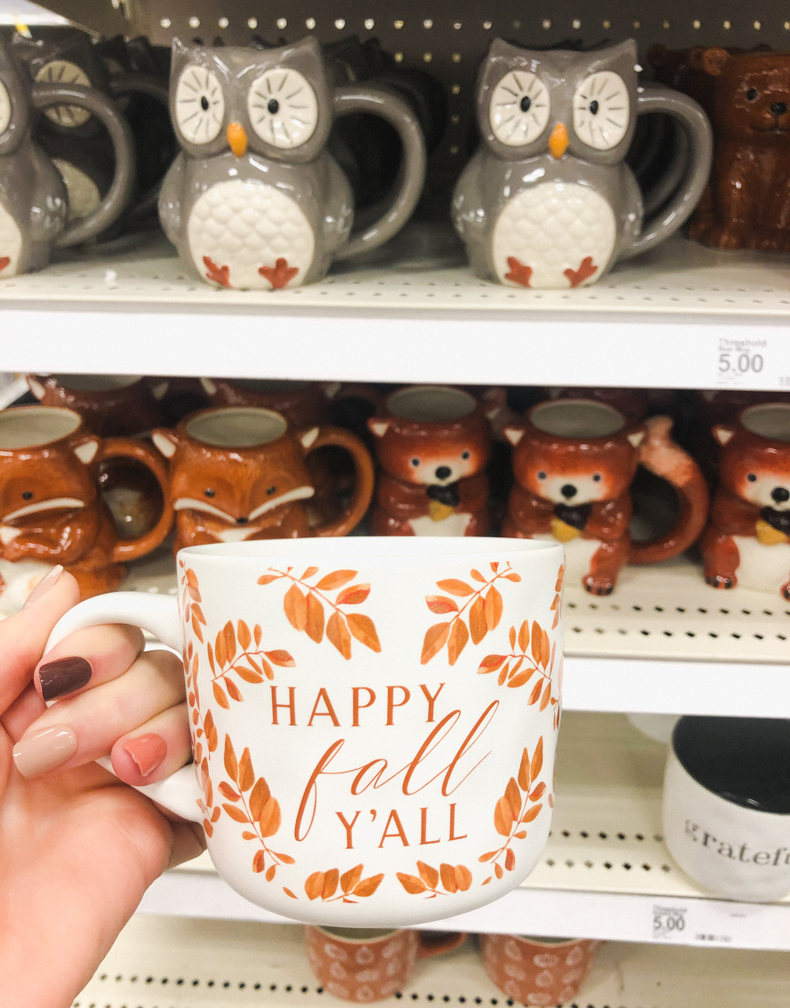 Happy Fall Y'all mug.